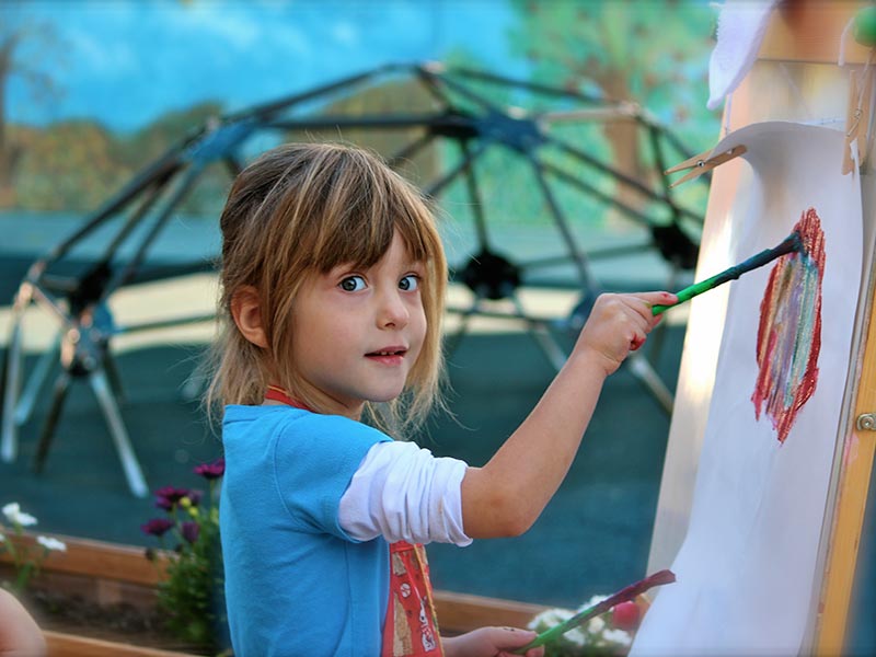 Montessori toddler daycare and preschool. Near Irvine Civic Center.