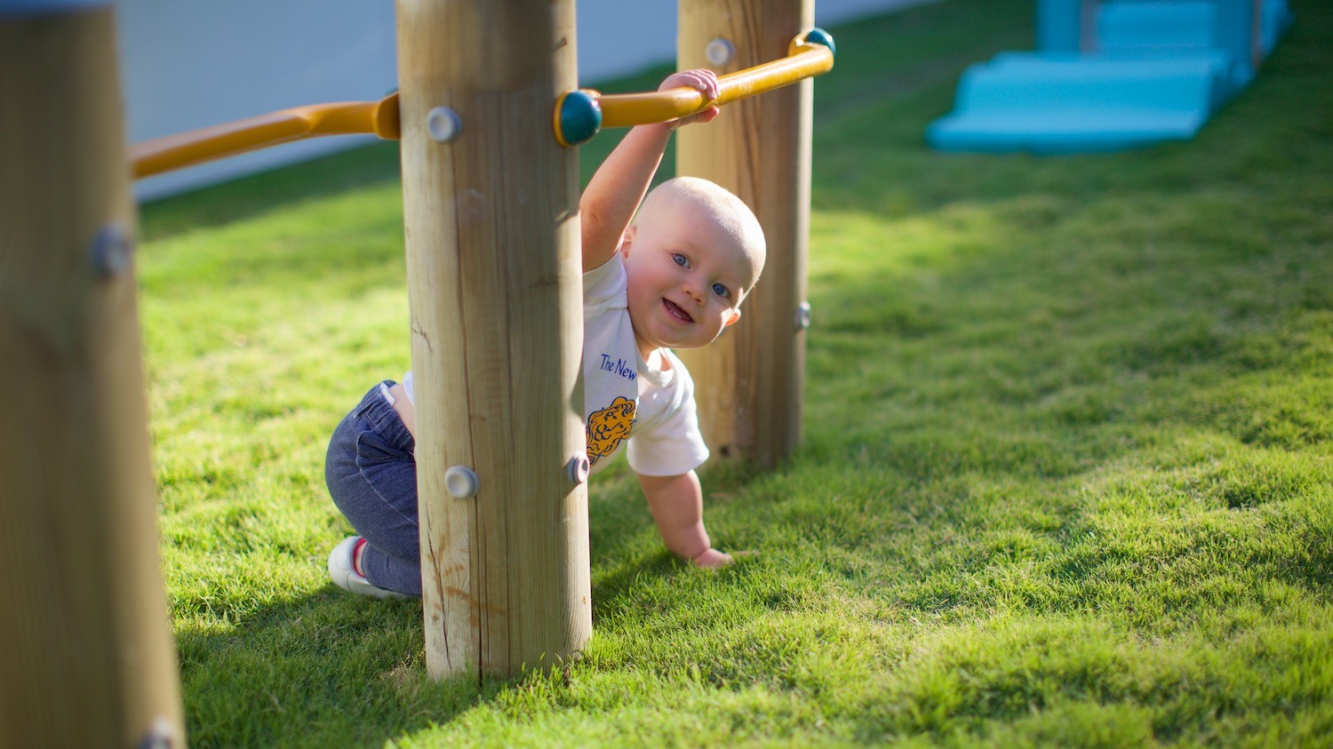 infant outdoor play